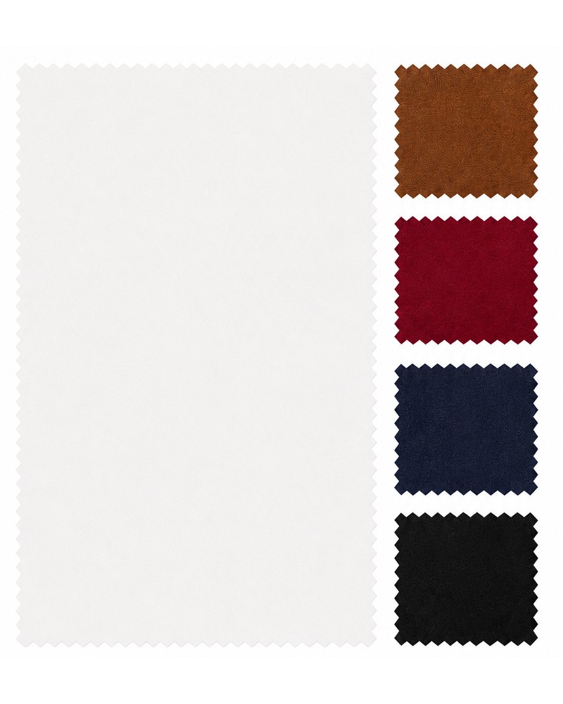 Scuba EVS-005 fabric — available in Brown, D.Red, White, Navy, Black